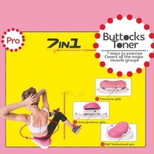 New Gym Buttocks Waist 7 in 1 Buttocks Toner Exercise Machines Lose Belly Fat